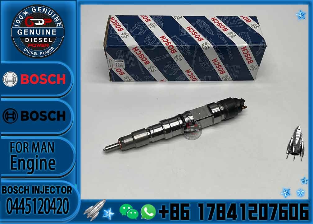 Common Rail Injector 0 445 120 420 Fuel Unit Injector 0445 120 420 0445120420 for MAN