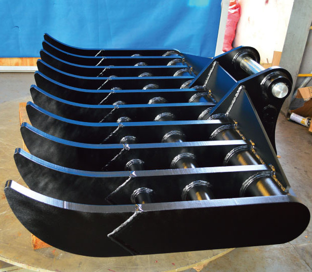 Komatsu PC120 Excavator Root Rake Hydraulic NM360/400