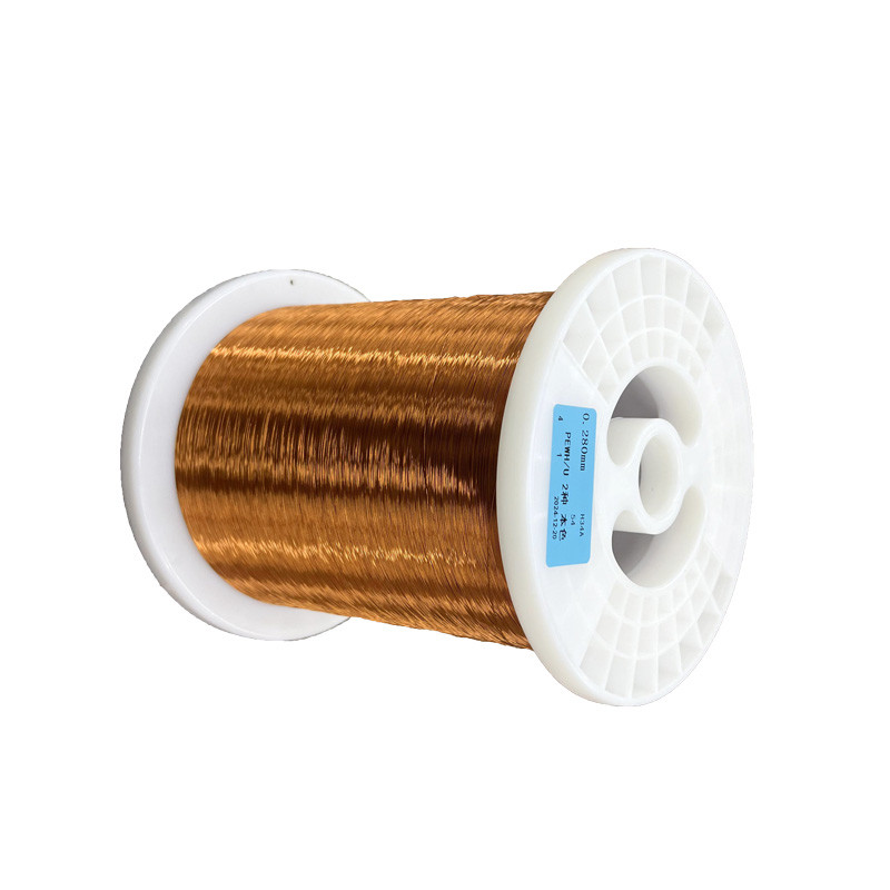 Polyester Imide Enameled Copper Winding Wire JIS Standard For High Temperature Motor