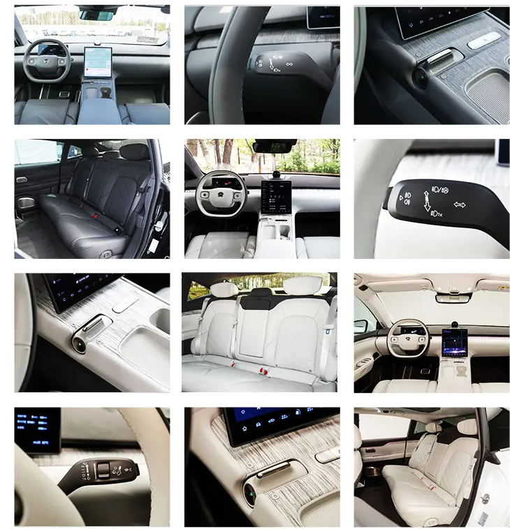 Nio ET7 Weilai Ev Car Long Range 675KM 5101 * 1987 * 1509 dimensions and 480KW power
