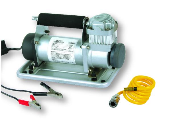Metal 12v DC Vehicle Air Compressors With Battery Clip For Car Tire Heavy Duty