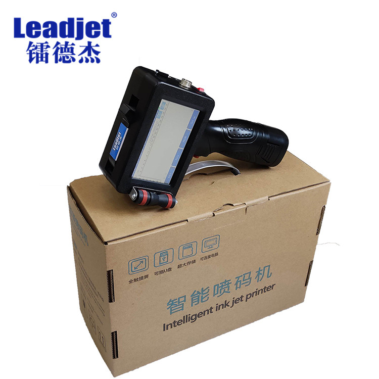 S500 42ML Volume Leadjet Inkjet Printer , DC 16.8V Portable Batch Coding Machine