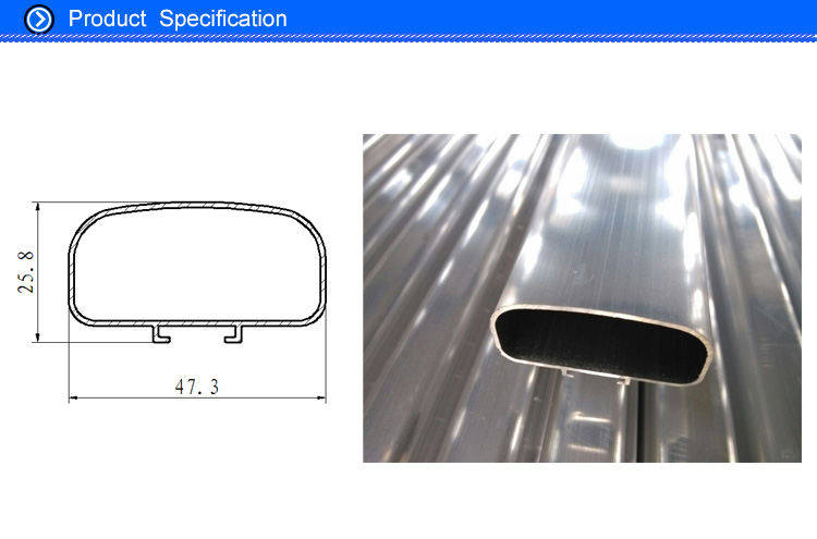 aluminium outside tube for solar heater