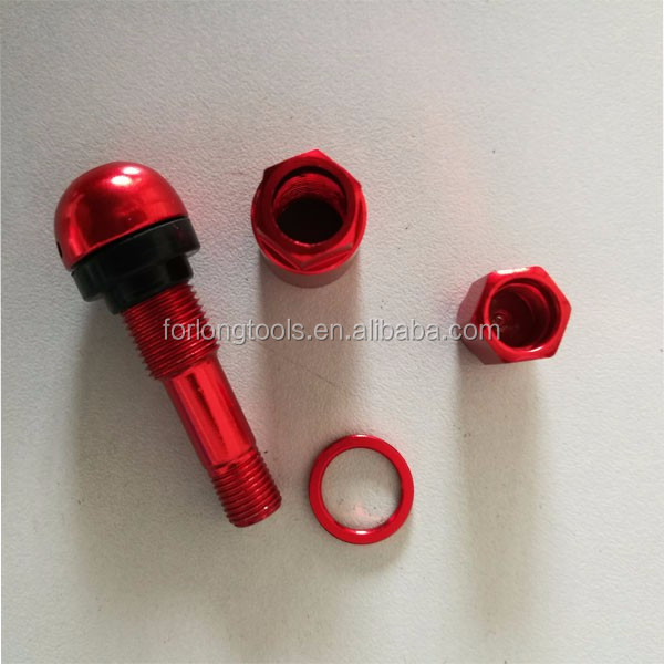 Universal Year TPMS TR525 Tubeless Tire Valve Stem with Dust Cap Aluminum Improved Tire Pressure Monitoring