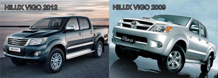 OE Style Plastic Wheel Arch Fender Flares For TOYOTA HILUX VIGO 2009 and 2012