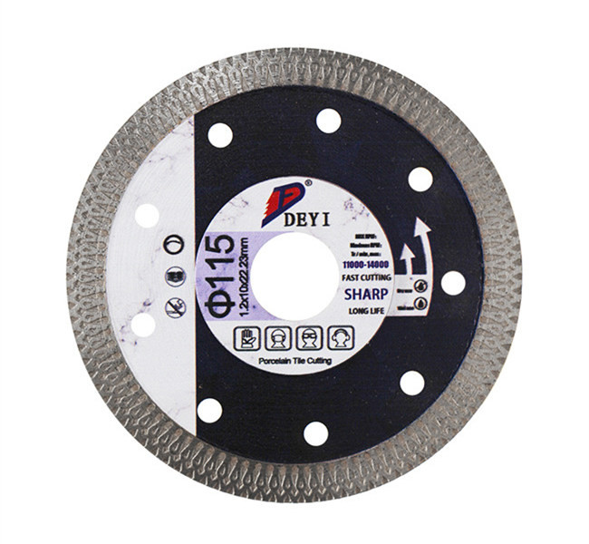 X Style Teeth Ceramic Tile Cutting Diamond Saw Tools 1.4mm 1.8mm 2mm