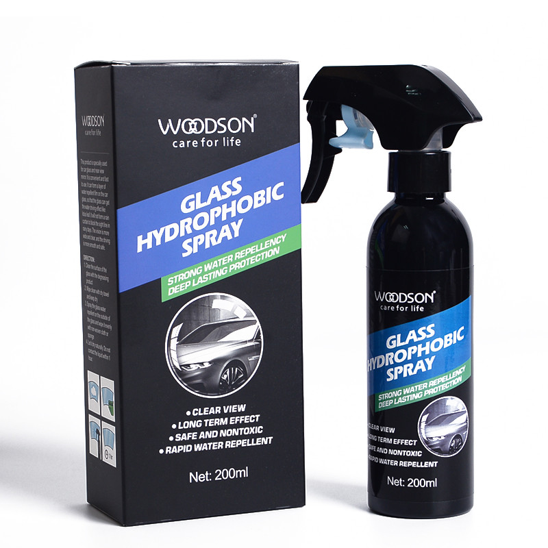 Hydrophobic Car Coating Spray For Automotive Windshield Glass Stains 200ml