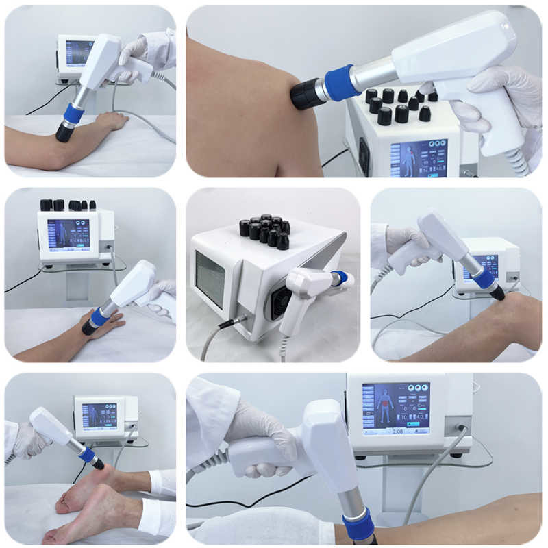 ESWT Air Pressure Shockwave Therapy Machine Massager Device Fat Reduction