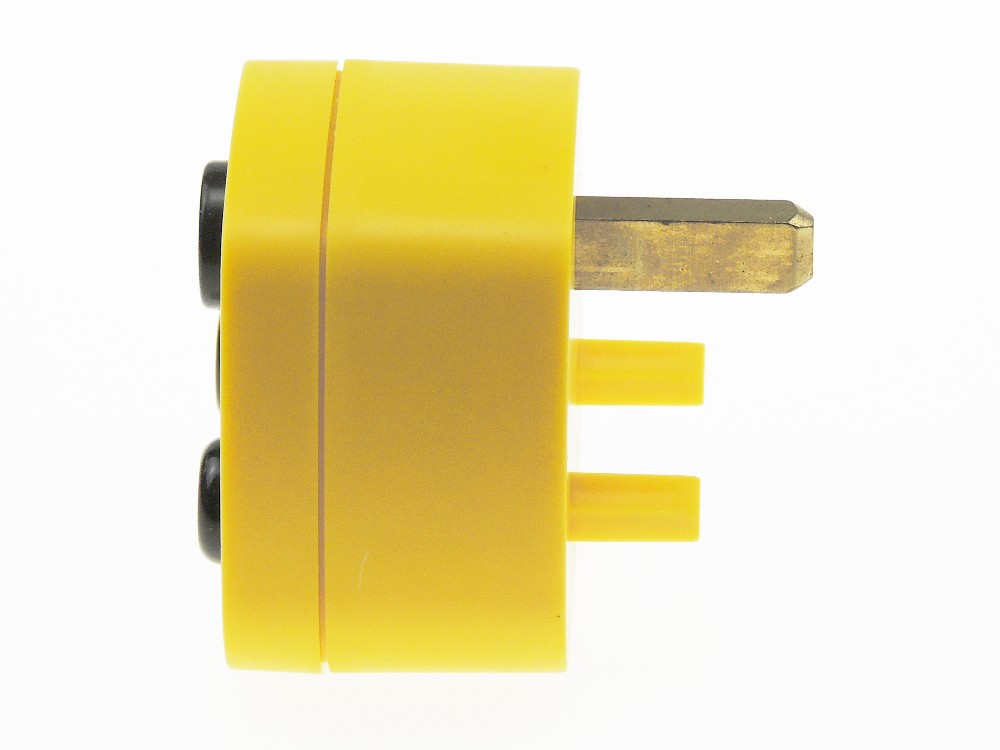 Plastic 60X40MM 1x4mm Banana Sockets Earth Bonding Plug