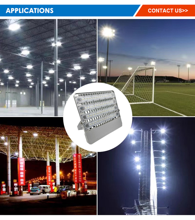 SMD3030 IP66 Led Sports Stadium Lighting Outdoor For Baseball Field