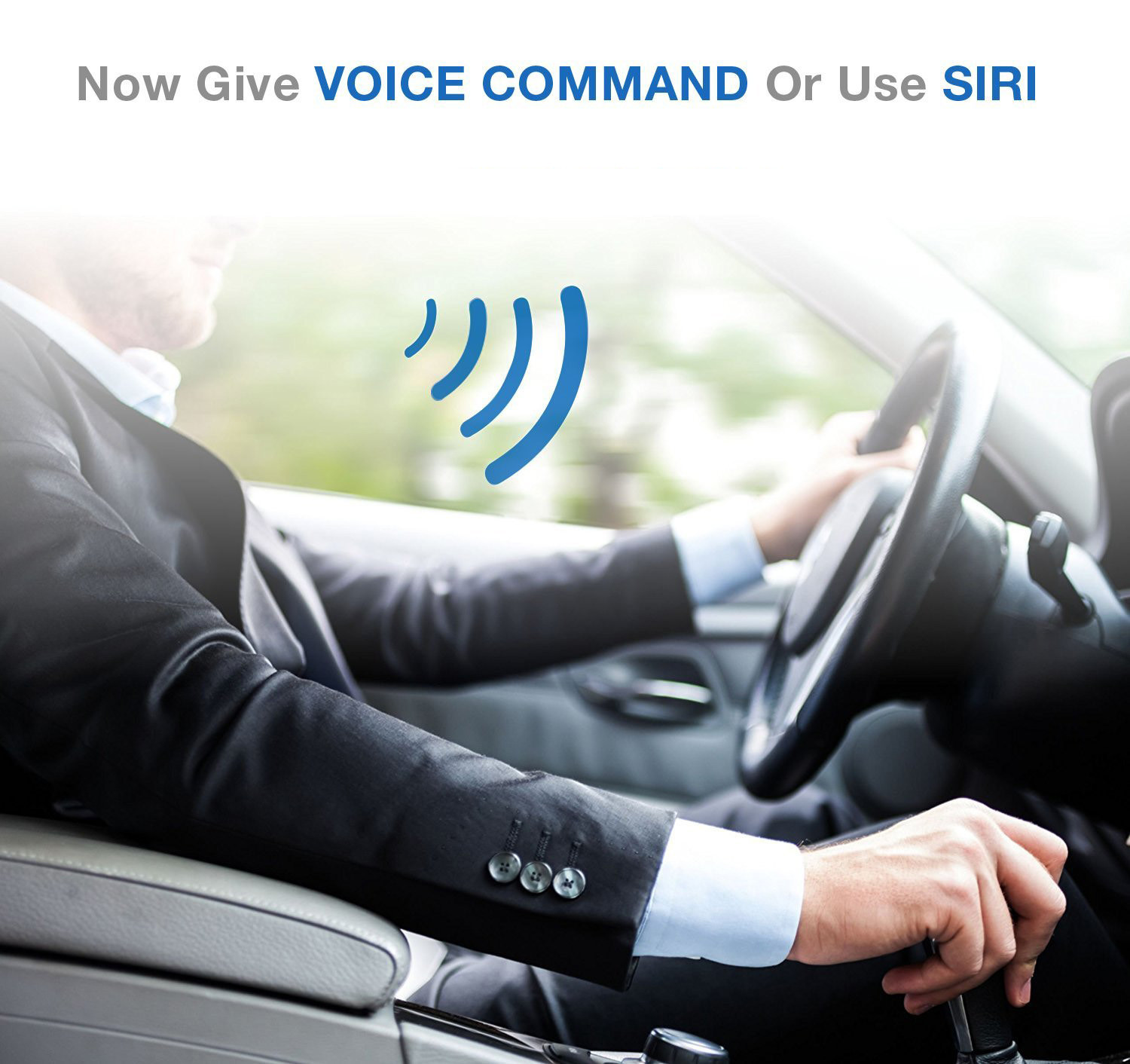 Aux portable Car Bluetooth Handsfree V4.0 version Bluetooth Speaker Dual Phone Standby car bluetooth handsfree