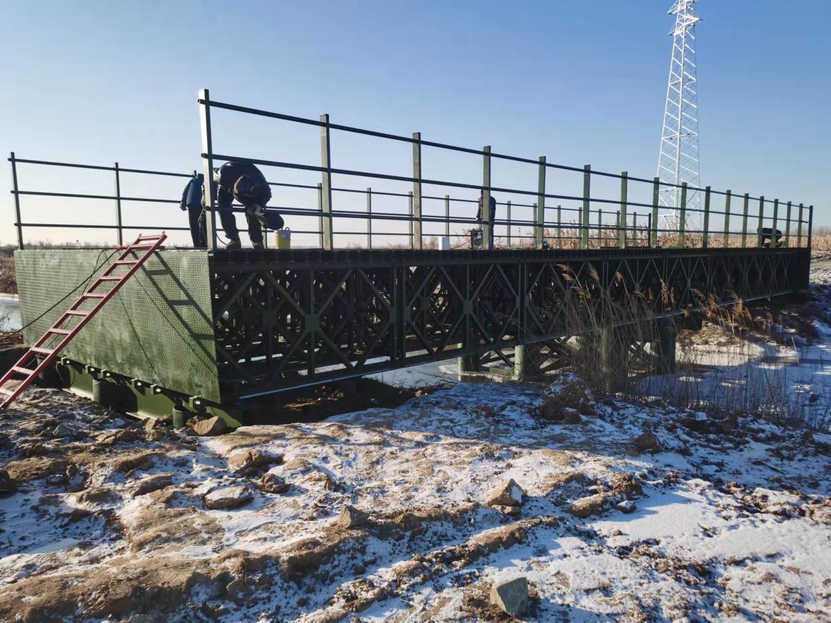 Compact 200 Army Temporary Bridge Pre Engineered Building