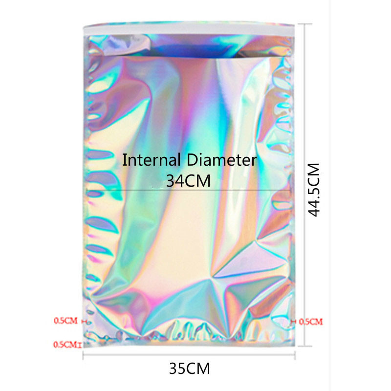 Colorful Laser Mailing Bags Self Sealing Plastic Envelopes For Letters Clothes Poly Mailers Courier Packaging Bags