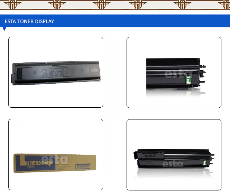 Photocopier Toner Cartridge Kyocera Mita TASKalfa 1800 Toner TK4105 Page Life 15000