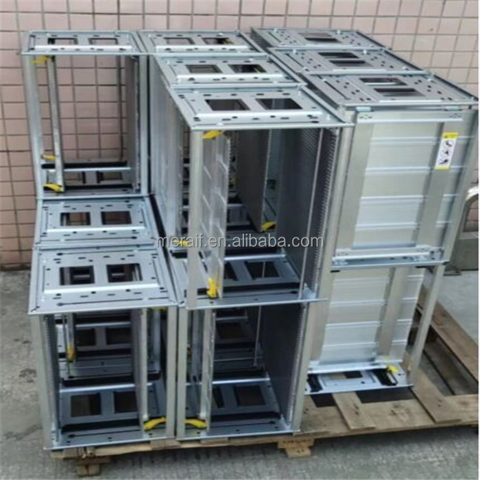 ESD Magazine Rack Pcb SMT Metal Magazine Rack Gear Adjustment Type For PCB Storage