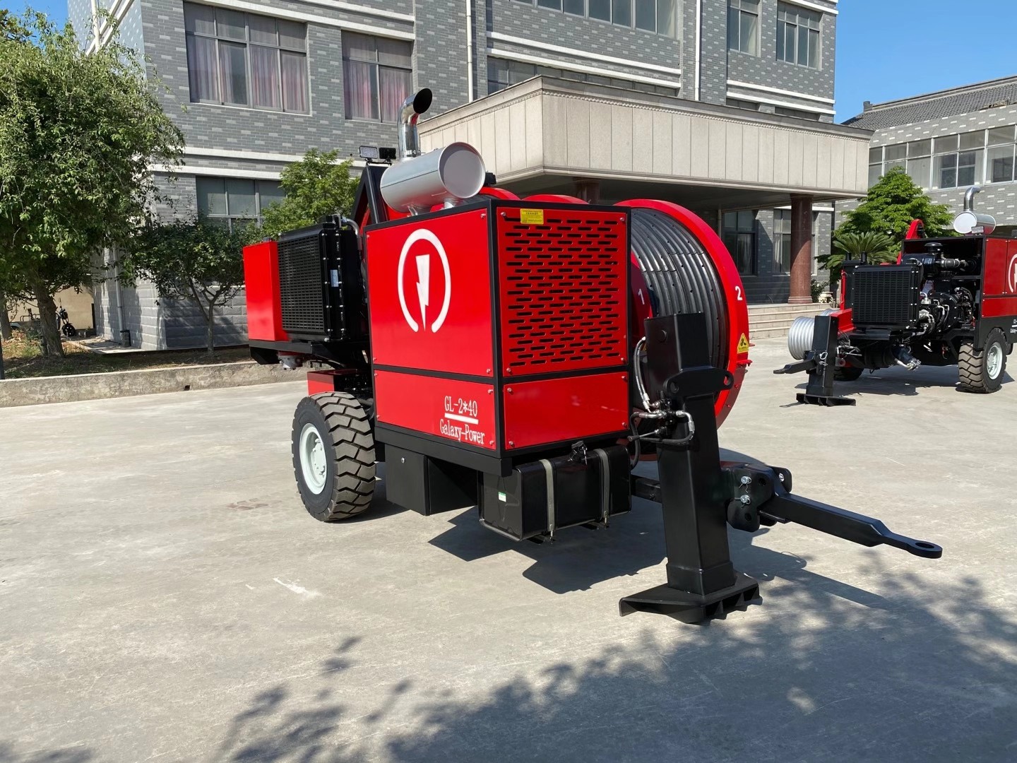 2.5km/H Overhead Line Hydraulic Cable Tensioner Equipment