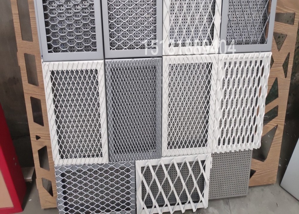 Metal Building Materials Aluminum Expanded Metal Sheet Wall Cladding Facades