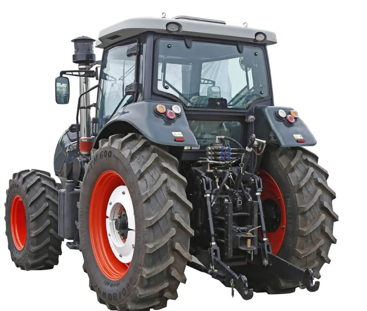 180HP 4WD Walking Diesel Big Power Agricultural Machine Large Lwan Garden Farm Tractor front tyreransmission box