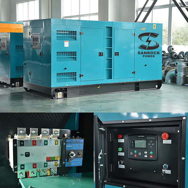 Silent Generator Set High Performance 5000kw Diesel Generator Water Cooled Silent Diesel Generator