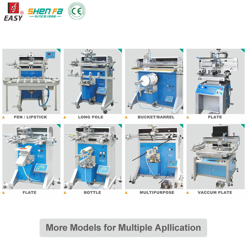 Cylinder Cups Bottles Screen Printing Machine For Plastic Glass Metal Material 60W