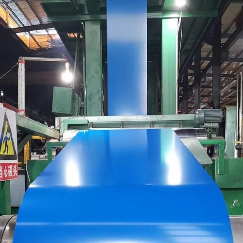Commercial Pre painted Galvanized / Galvalume Steel Coil Akzo Nobel / Beckers / Valspar / PPG EN10142