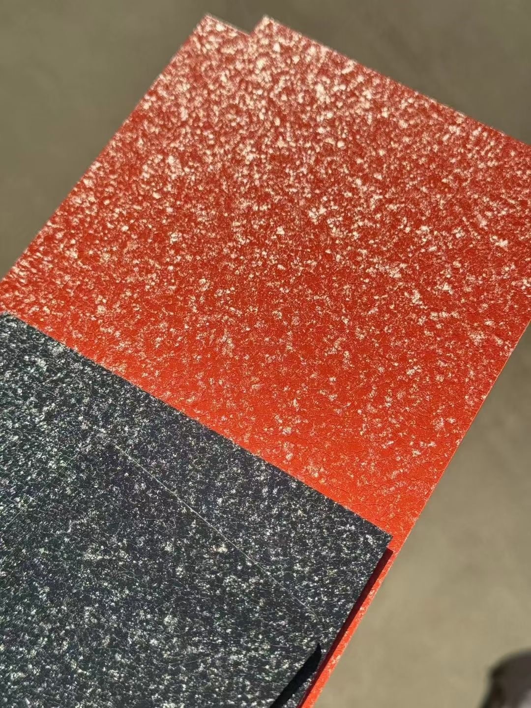 Plastic film 26 Gauge 3D Wrinkle Textured Cover Anti-Scratch Matte Surface Matt Prepainted Steel Coil 0.12 mm-1.5 mm
