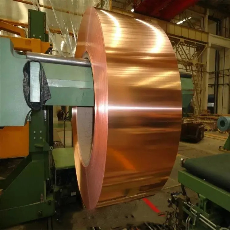 C12300 C1020P Copper Strip Roll ASTM 16 Mil Copper Roll