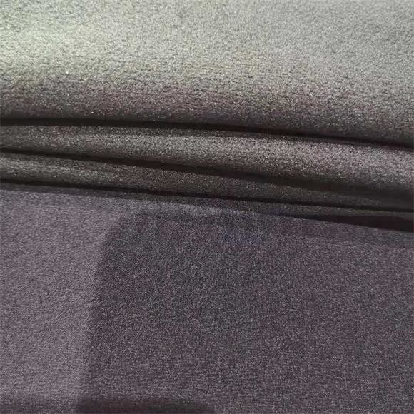 Waterproof Breathable Outdoor Fabric Plain Stretch , 310gsm 3 Layer Softshell Fabric