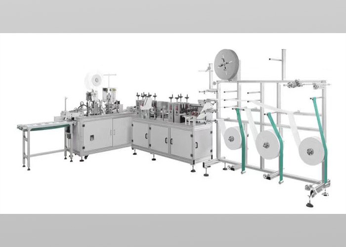 Fully Automatic Disposable Medical Mask Making Machine/Dust Mask Making Machine with stable performance