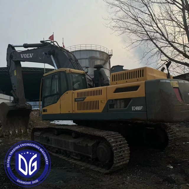 Ec480 Used Volvo Excavator 48 Ton Heavy Powerful Used Hydraulic Excavator Machine