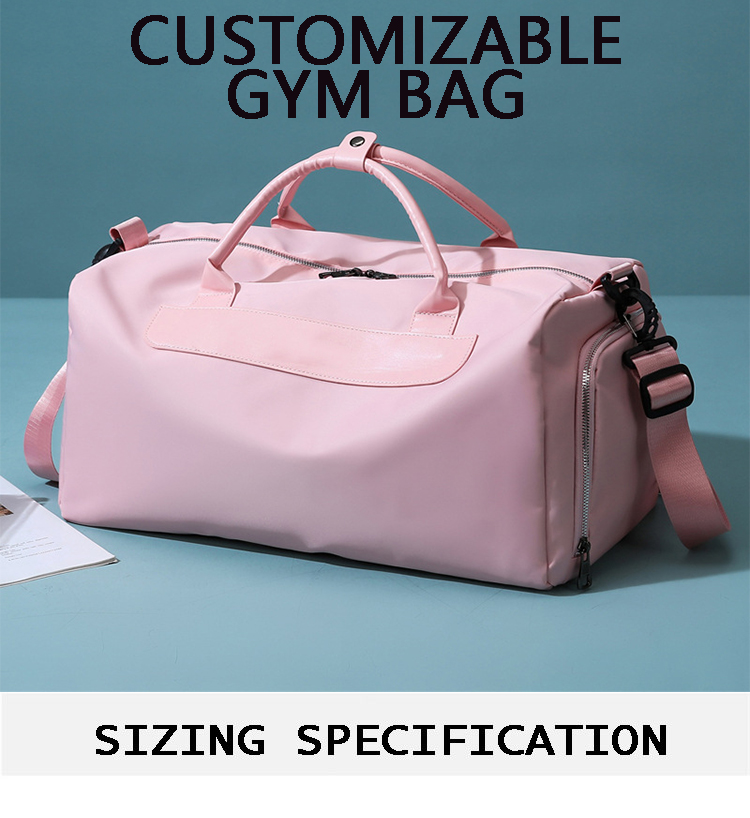 Outdoor Unisex Large Duffel Bags Waterproof Gym Travel Tote Bag Customized Logo