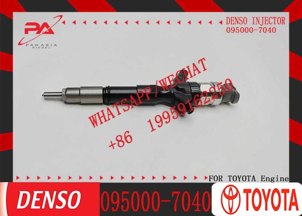 High Quality Fuel injector 095000-7040/095000-6760 Diesel Fuel injector 23670-30150/23670-30140 for Toyota truck