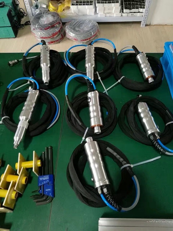 30Khz Ultrasonic Spot Welding Machine Gun Cyliner Type Riveting Implants Multi - point Welding