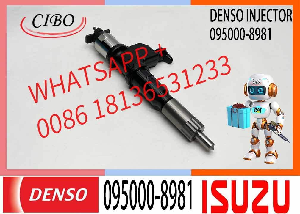 8-98167556-1 Common Rail Diesel Fuel Injector ISUZU 095000-8981 295050-0151 295050-0152 295050-0450