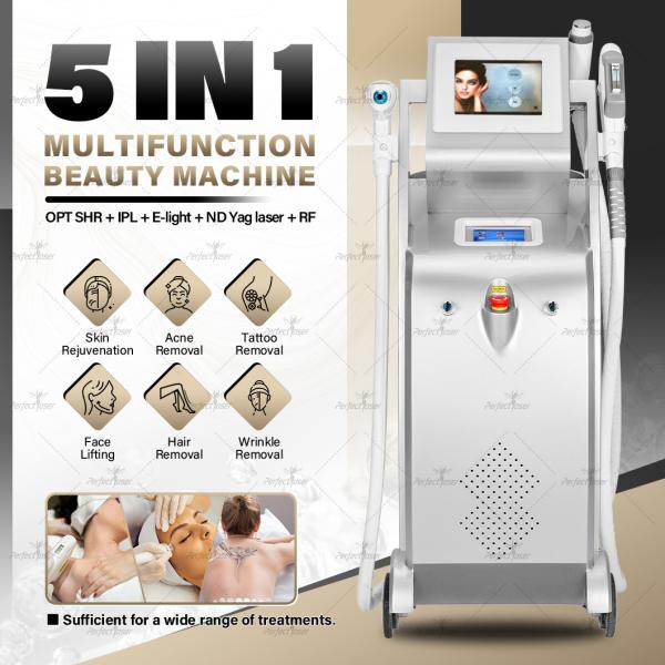 Rf Skin Lift Ipl Laser Nd Yag Tattoo Removal Beauty Machine For Hair Removal