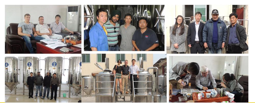 CE 200L Mini Beer Brewing Equipment Stainless Steel 304 / SUS316 / Copper