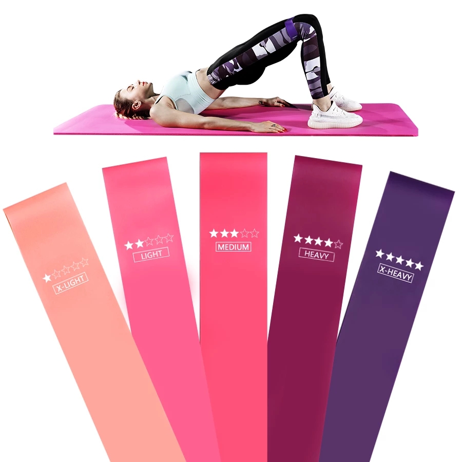 BSCI 1.8m Natural Latex Resistance Bands Slim Legs