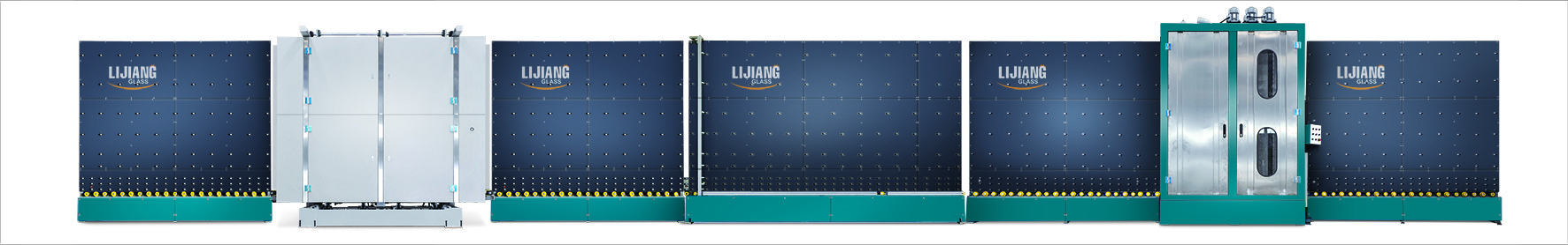 European Silencer System 60mm Insulating Glass Production Line