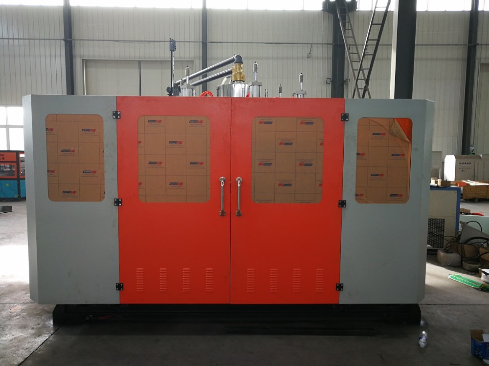 Full Servo High Speed Blow Molding Machine For 3-25l Buckets Bottles Barrels