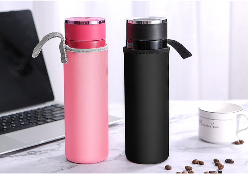 Silk Printing Insulated Neoprene Water Bottle Sleeve