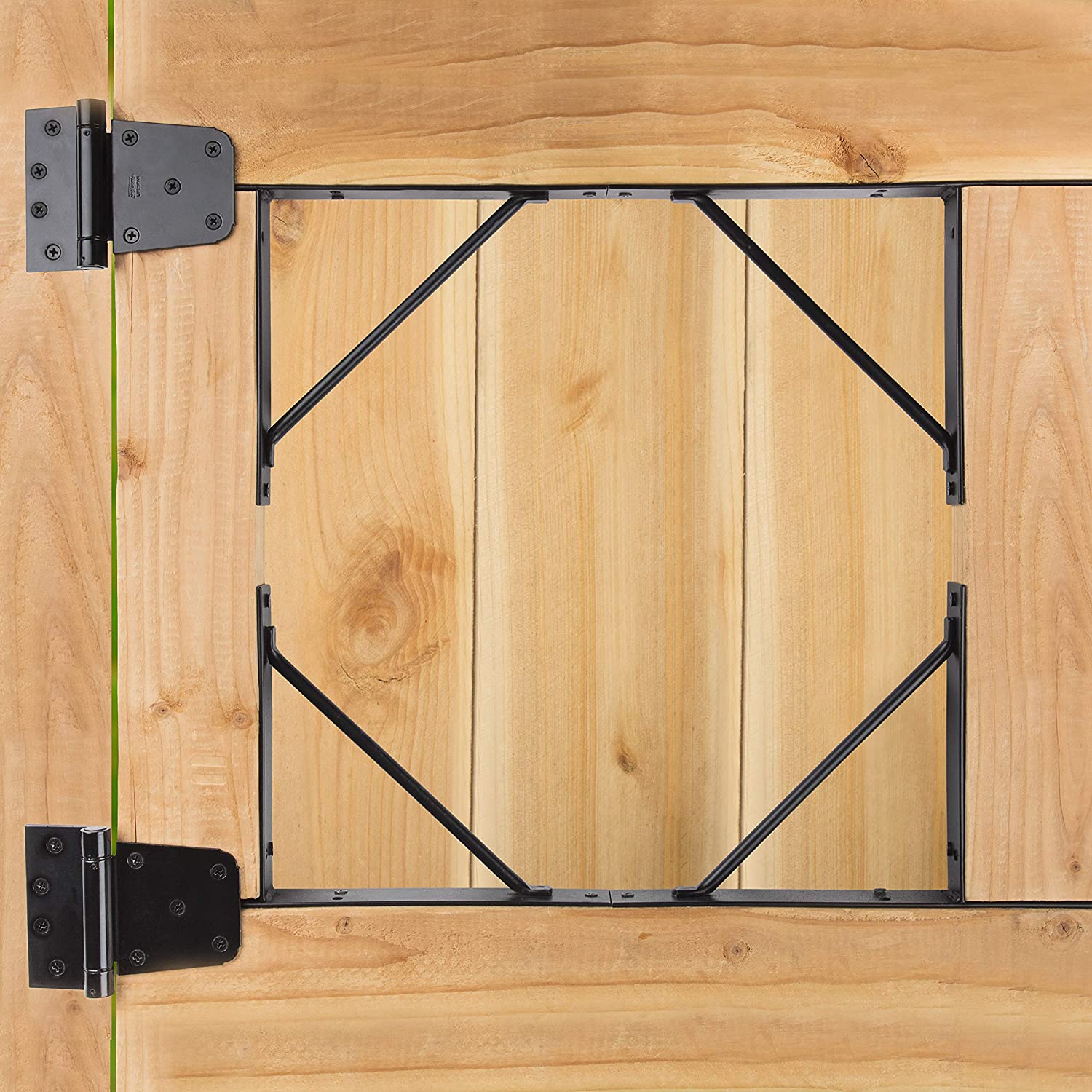 Adjustable Door Frame Kit for Wooden Doors 12.3 x 14.5 x 11.9inch Wooden Door Bracket