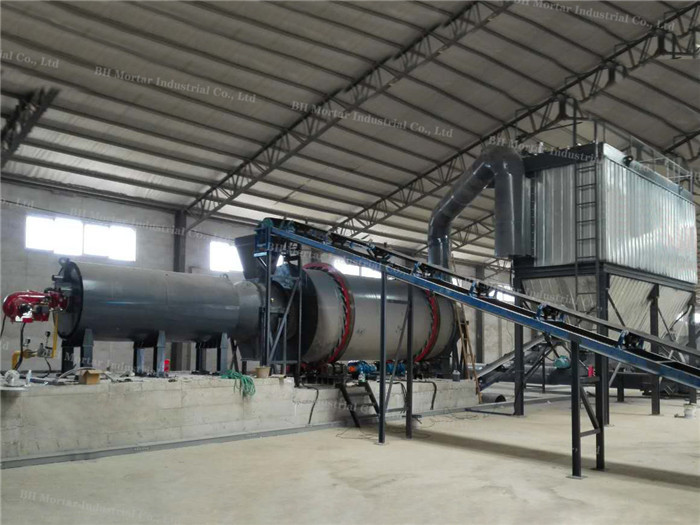 High Temperature Resistant Three Cylinder Rotating Drum Dryer Capacity 3 - 5 T/H