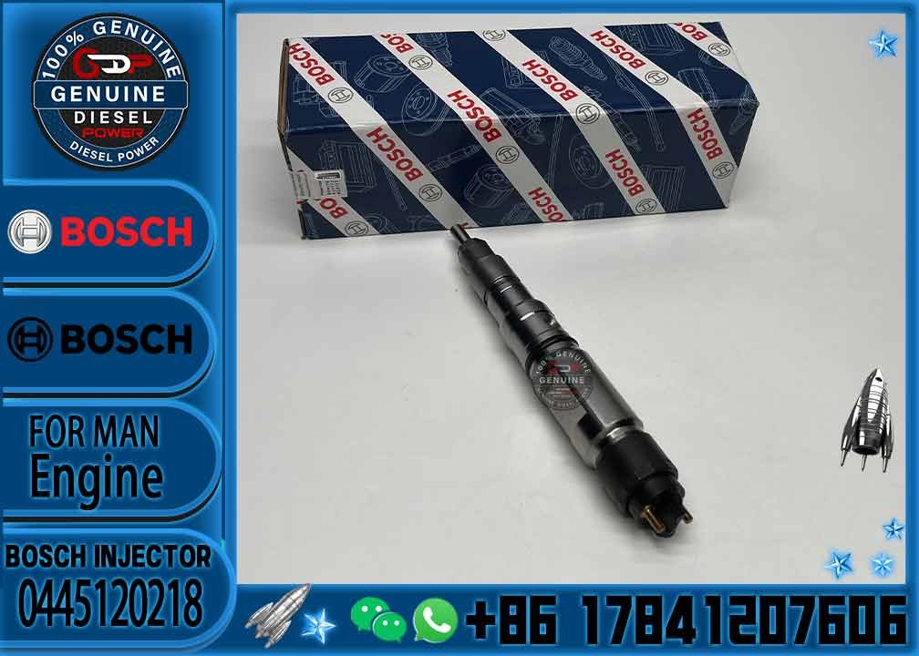 Good Price New Injector 0445120030 0445120218 0986435517 Common Rail Fuel Truck Diesel Injector for MAN TAG/TGA/TGS 10.5