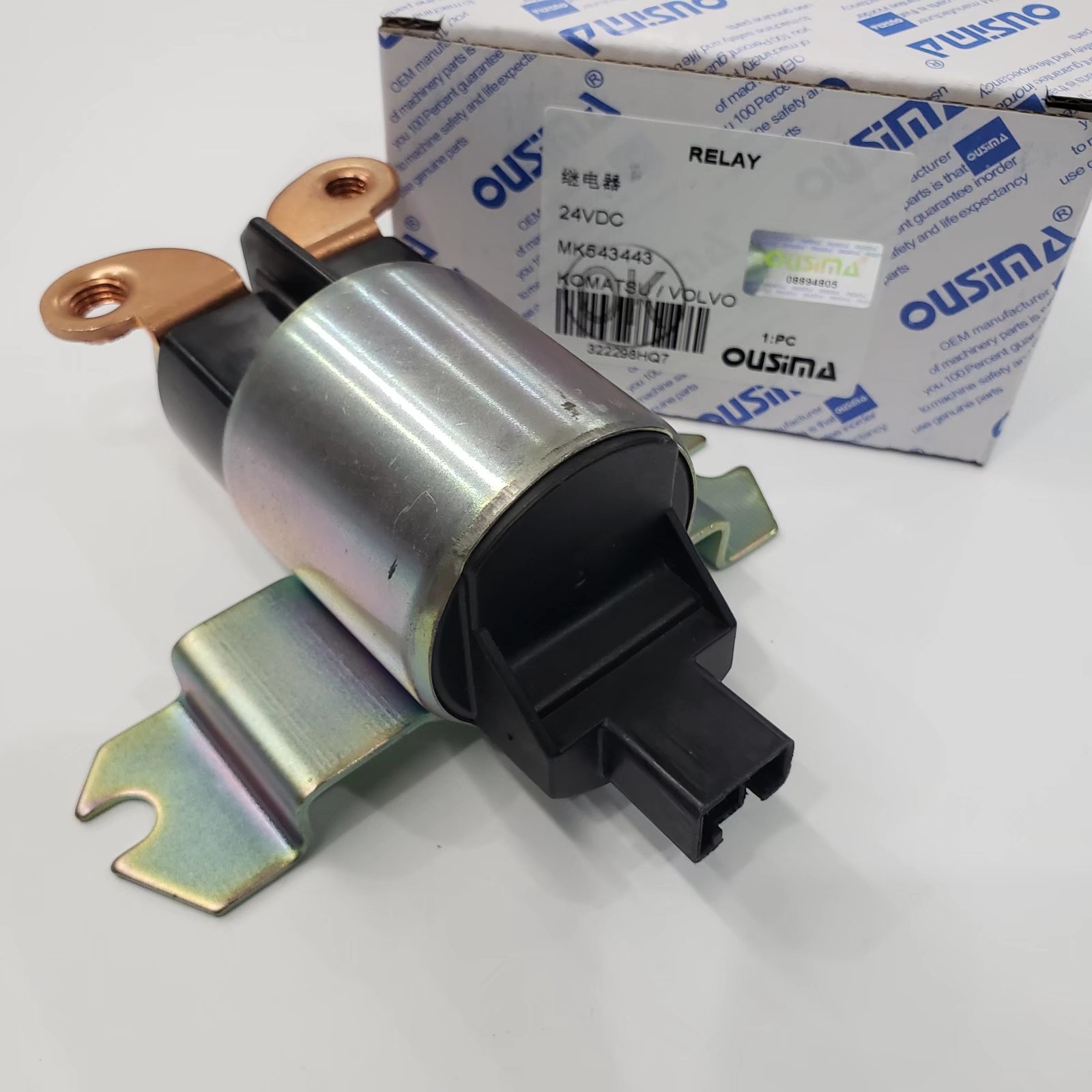 MK543443 Glow Plug Timer Relay , 24VDC Doosan Excavator Parts