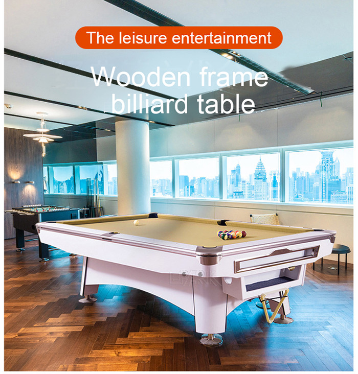 American Billiards Pool Table 9FT Fancy Nine Ball Table Game