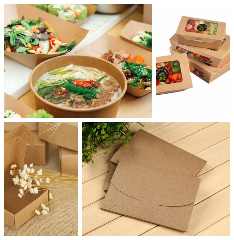 Moisture Proof Eco Brown Kraft Paper For Fast Food Packaging 300gsm 350gsm