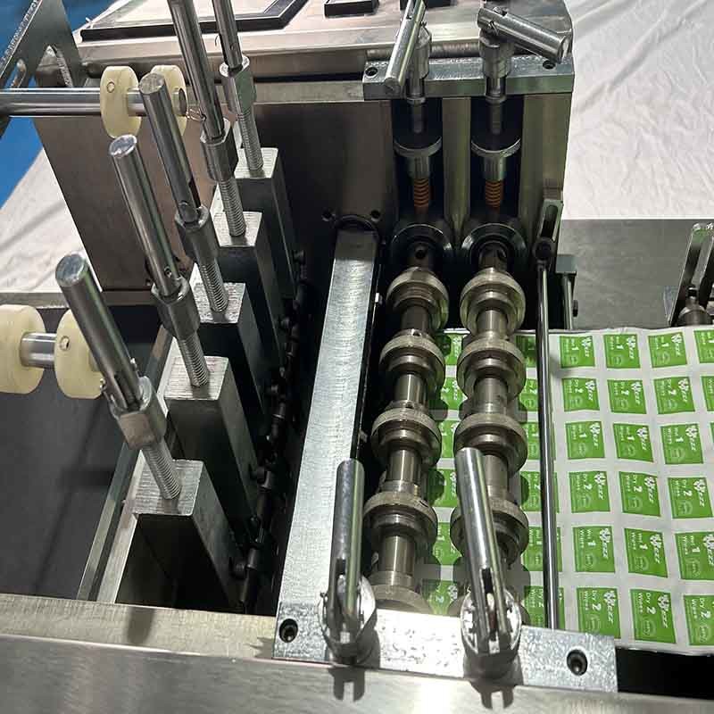 Touch Screen Automated Four Side Seal Packing Machine For Adhesion Promoter Products Portable Bag
