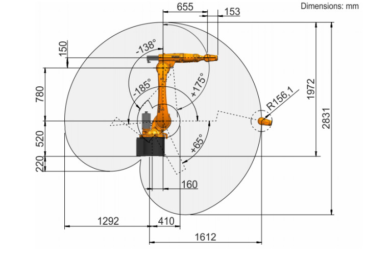 Kuka Bot Six-axis KR 22 Industrial Robot Welding Optimization
