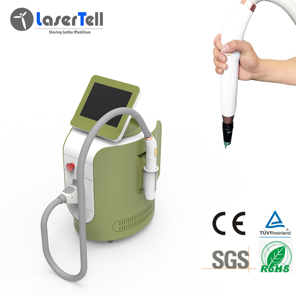 Picosecond Q Switch ND Yag Laser Tattoo Removal Machine 1000J Maximal Energy