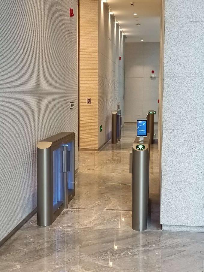 Speed Gate Pedestrian Turnstile Electronic Access Control Turnstile Gate With CE Certification 2